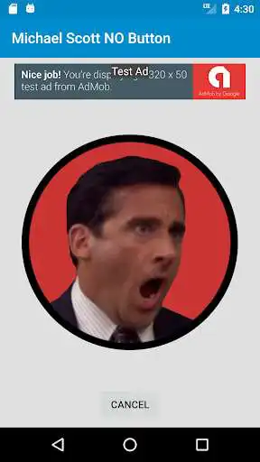 Play Michael Scott NO Button  and enjoy Michael Scott NO Button with UptoPlay