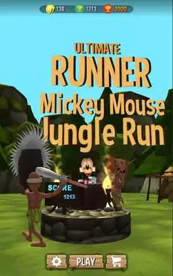 Play Mickey Jungle Mouse RUN, Dash 3D Play Mickey Jungle Mouse RUN, Dash 3D