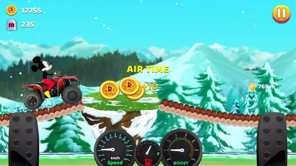 Play Mickey Quad Adventure Ride  and enjoy Mickey Quad Adventure Ride with UptoPlay