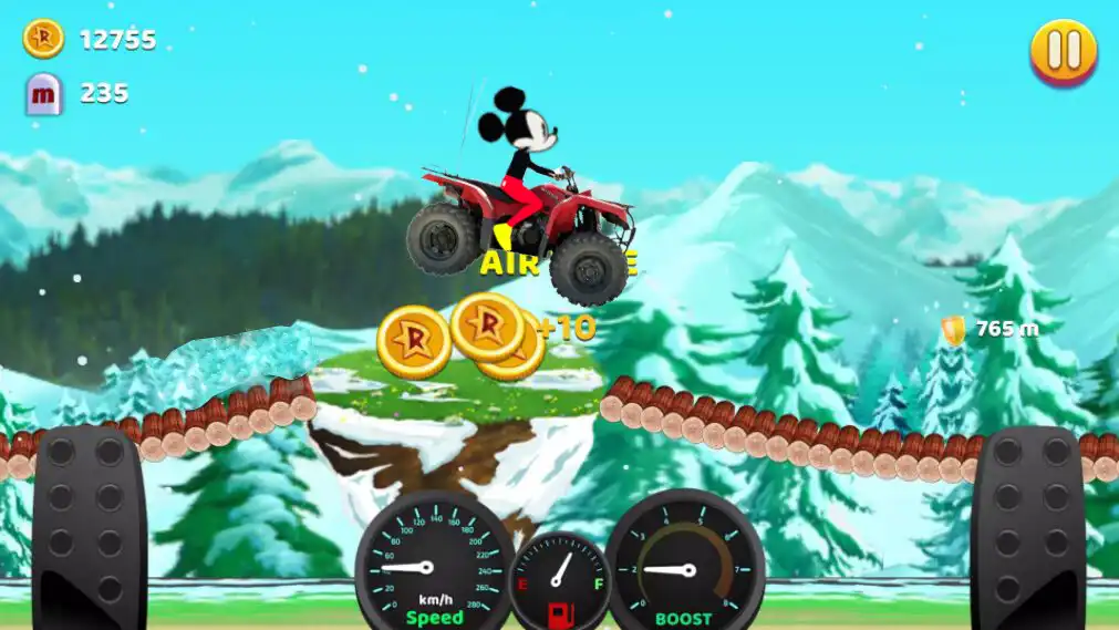 Play Mickey Quad Adventure Ride as an online game Mickey Quad Adventure Ride with UptoPlay