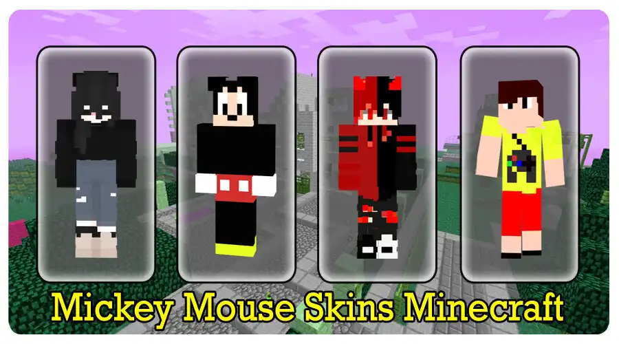 Play Mickey Skin Minecraft PE  and enjoy Mickey Skin Minecraft PE with UptoPlay