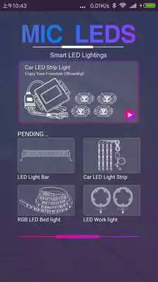 Play MIC LEDS