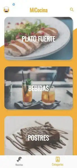 Play MiCocina - Recetas de Comida as an online game MiCocina - Recetas de Comida with UptoPlay