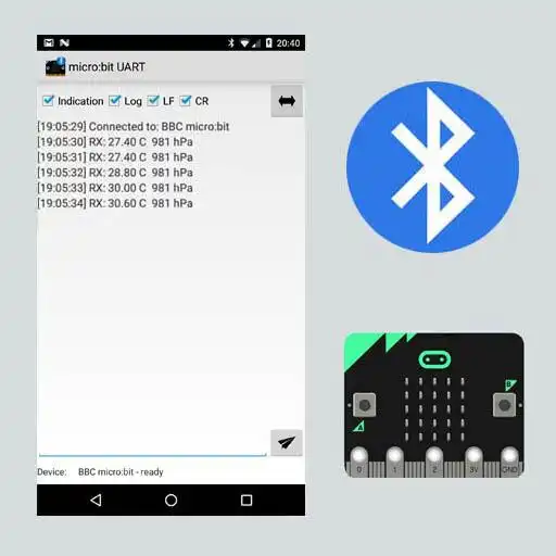 Play micro:bit UART Terminal APK Play micro:bit UART Terminal APK