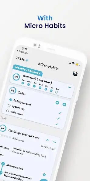 Play Micro Habits: Habit Tracker as an online game Micro Habits: Habit Tracker with UptoPlay