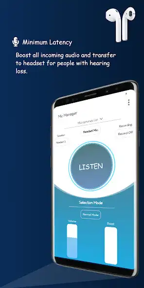 Play Microphone Manager - Hear Boost ( mic to pc )  and enjoy Microphone Manager - Hear Boost ( mic to pc ) with UptoPlay