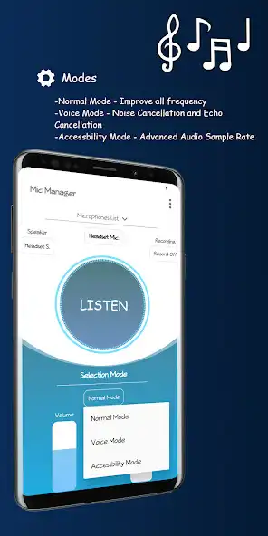 Play Microphone Manager - Hear Boost ( mic to pc ) as an online game Microphone Manager - Hear Boost ( mic to pc ) with UptoPlay