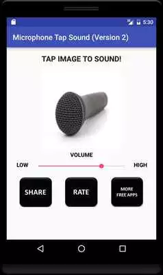 Play Microphone Tap Sound (Version 2) Play Microphone Tap Sound (Version 2)