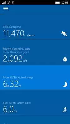 Play Microsoft Band - Microsoft Health App
