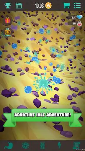 Play MicroTap - An Idle Microbe Adventure! as an online game MicroTap - An Idle Microbe Adventure! with UptoPlay