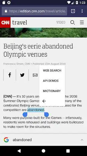 Play Mictionary - translator and pronunciation checker  and enjoy Mictionary - translator and pronunciation checker with UptoPlay