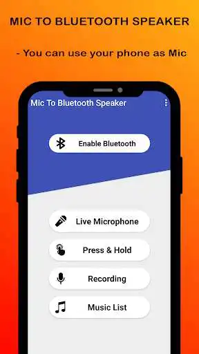 Play Mic to Bluetooth Speaker as an online game Mic to Bluetooth Speaker with UptoPlay