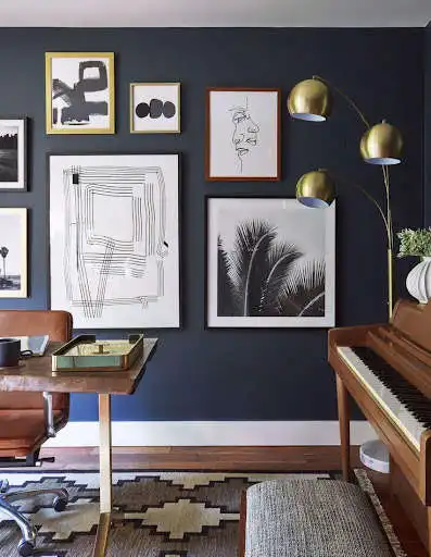 Play Mid-Century Bedroom as an online game Mid-Century Bedroom with UptoPlay