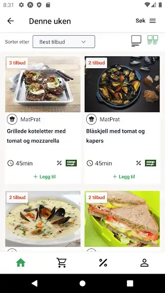 Play Middagstips og tilbud as an online game Middagstips og tilbud with UptoPlay
