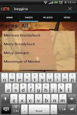 Play Middle Earth Index