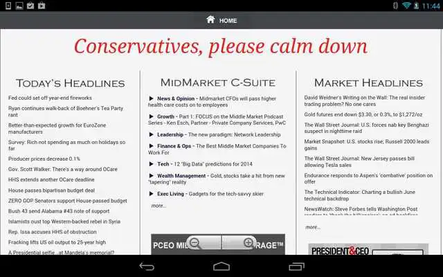 Play Middle Market Dashboard