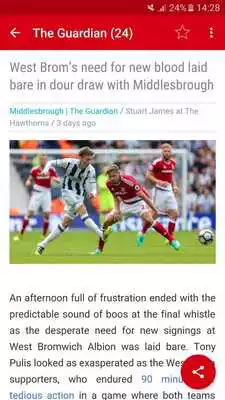 Play Middlesbrough Football News