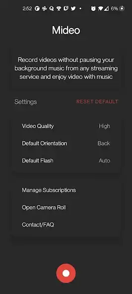 Play Mideo - Listen to Music while   and enjoy Mideo - Listen to Music while  with UptoPlay