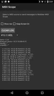 Play MIDI Scope