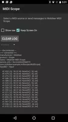 Play MIDI Scope