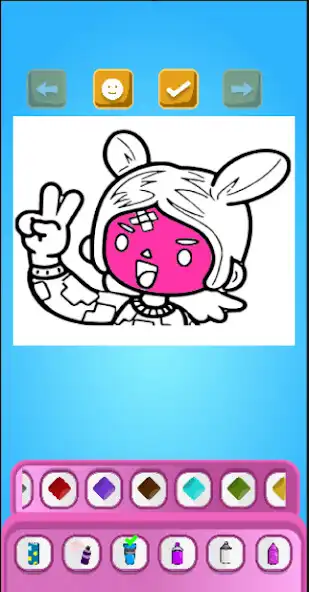 Play Miga Town Hotel Ideas Coloring as an online game Miga Town Hotel Ideas Coloring with UptoPlay