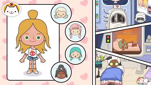 Play Miga Town: My World as an online game Miga Town: My World with UptoPlay