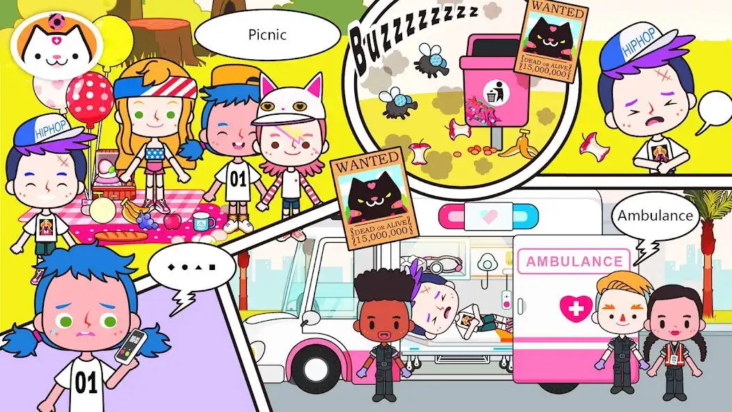 Play Miga World Town images as an online game Miga World Town images with UptoPlay