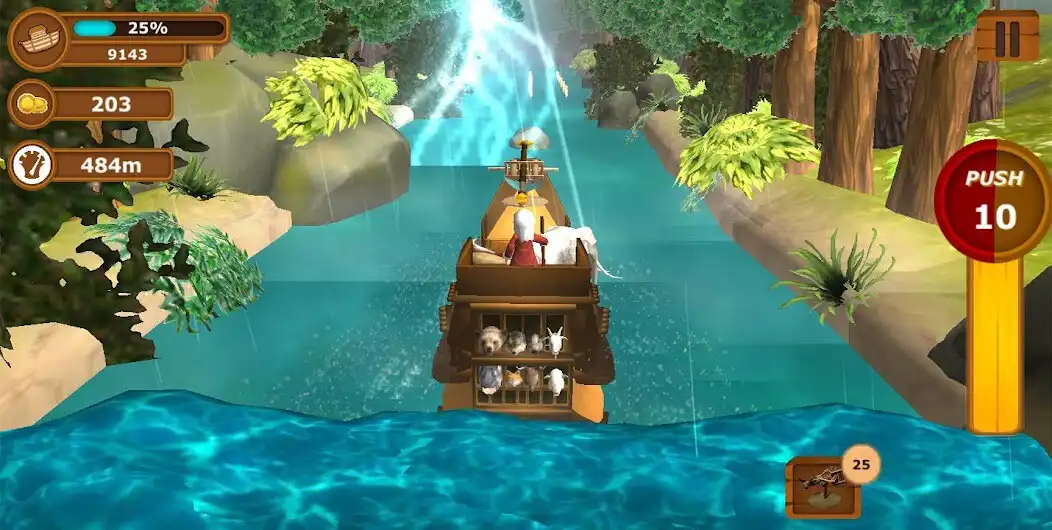 Play MightyNoah Adventure Game as an online game MightyNoah Adventure Game with UptoPlay