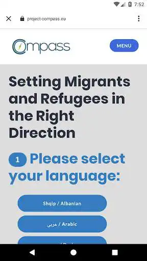 Play MigrantCompass as an online game MigrantCompass with UptoPlay