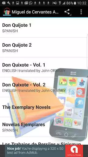 Play Miguel de Cervantes Audiobooks  and enjoy Miguel de Cervantes Audiobooks with UptoPlay