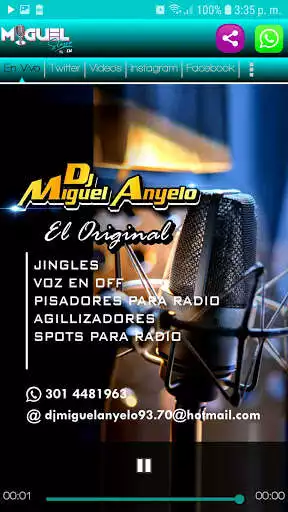 Play Miguel Stereo 94.7 Fm as an online game Miguel Stereo 94.7 Fm with UptoPlay