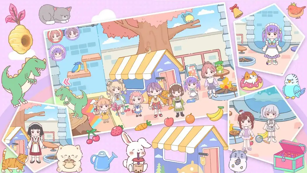 Play Mika Town:Happy Family as an online game Mika Town:Happy Family with UptoPlay