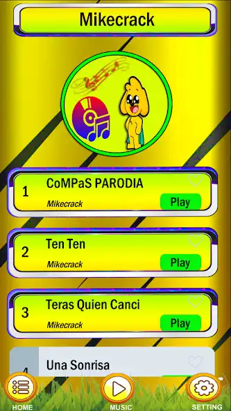 Play Mikecrack Piano Song Tiles  and enjoy Mikecrack Piano Song Tiles with UptoPlay