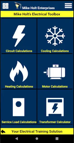 Play Mike Holts Electrical Toolbox  and enjoy Mike Holts Electrical Toolbox with UptoPlay