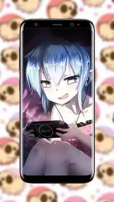 Play Miku Hatsune Night Anime Live Wallpaper