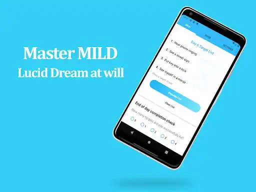 Play MILD Trainer: Lucid dreaming tool  and enjoy MILD Trainer: Lucid dreaming tool with UptoPlay
