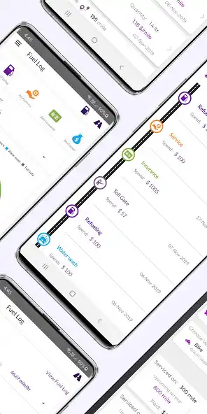 Play Mileage Calculator - Fuel Log, Expense  Reminder as an online game Mileage Calculator - Fuel Log, Expense  Reminder with UptoPlay