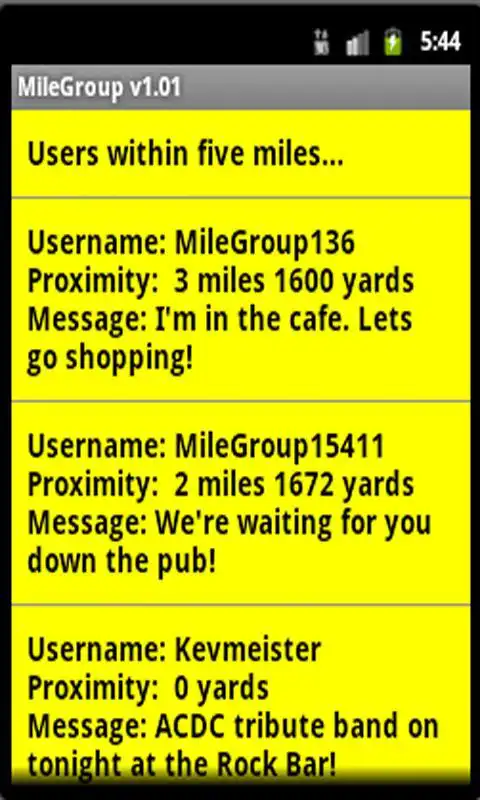 Play MileGroup for Android
