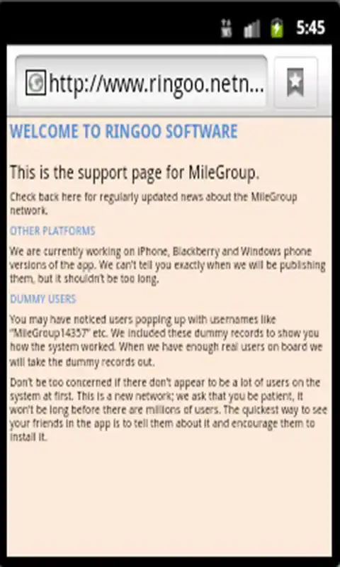 Play MileGroup for Android