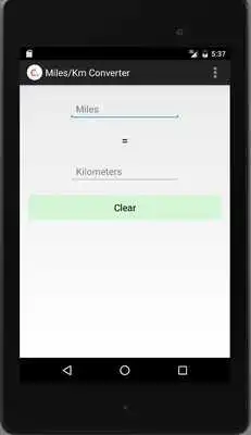 Play Miles/Km Converter