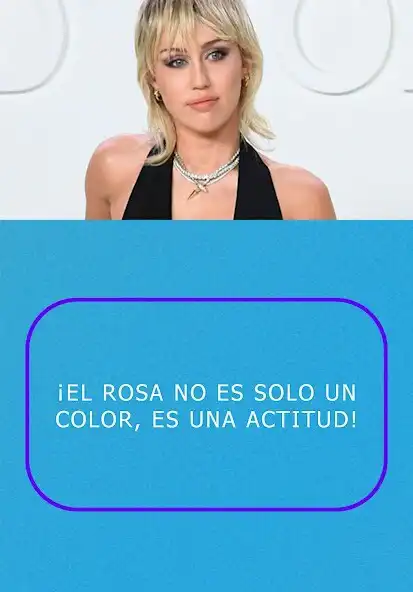 Play Miley Cyrus frases as an online game Miley Cyrus frases with UptoPlay