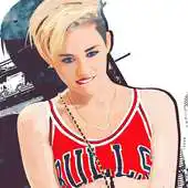 Free play online Miley Cyrus Lock Screen APK