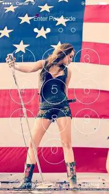 Play Miley Cyrus Lock Screen
