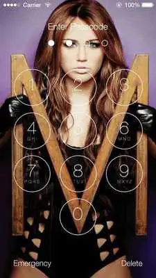 Play Miley Cyrus Lock Screen