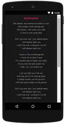 Play Miley Cyrus Top Lyrics