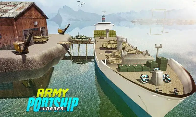Play Military Cargo Loader Truck as an online game Military Cargo Loader Truck with UptoPlay