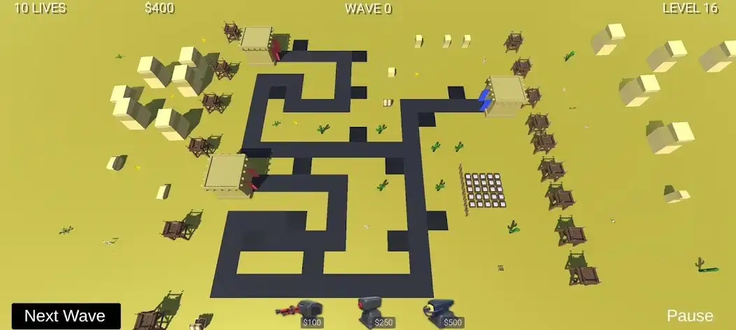 Play Military Drone Tower Defense TD Warfare in Desert as an online game Military Drone Tower Defense TD Warfare in Desert with UptoPlay