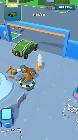 Play Military Factory: Idle Manager as an online game Military Factory: Idle Manager with UptoPlay