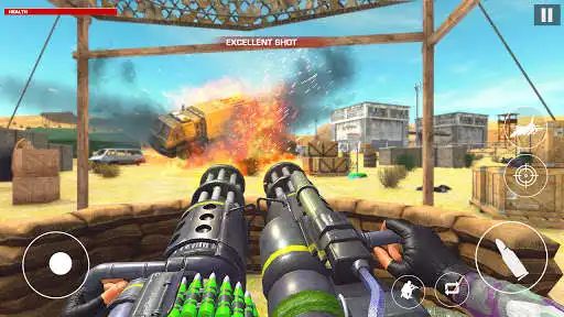Play Military Gun Simulation- offline Games 2021  and enjoy Military Gun Simulation- offline Games 2021 with UptoPlay