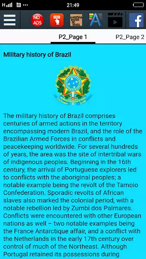 Play Military history of Brazil as an online game Military history of Brazil with UptoPlay